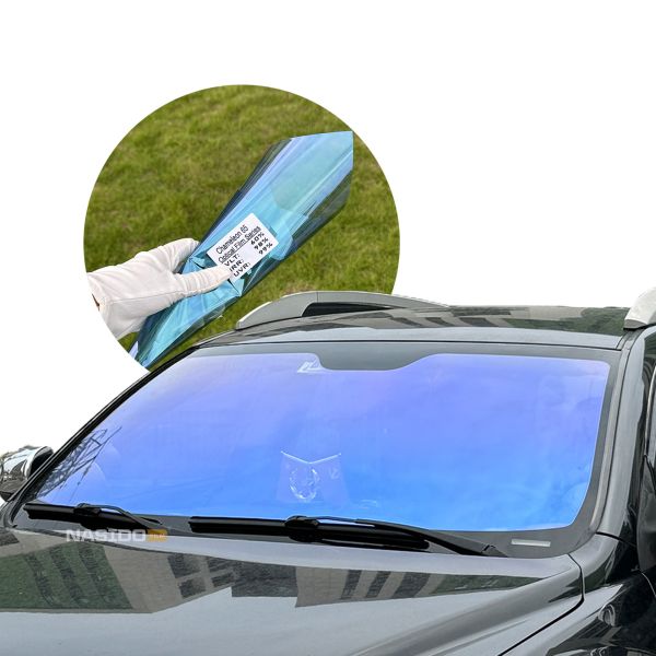 Nasido IRR99% Blue Chameleon Window Tint 2 mil Thickness Explosion Proof Anti UV