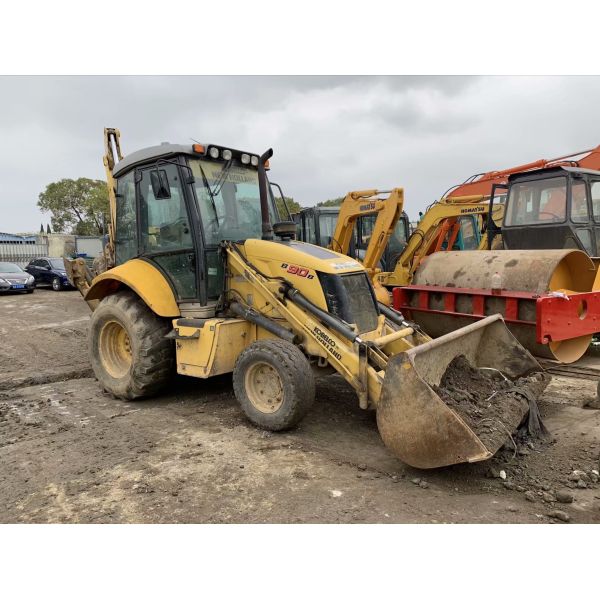 Original USA Used New Holland B90B Loader Backhoe In Good Condition