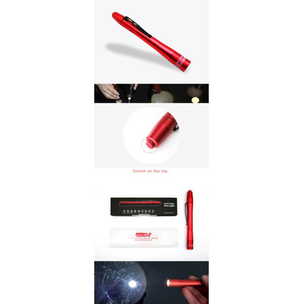 Easily Use Customized Red Swirl Finder Light For Car Polishing Paints