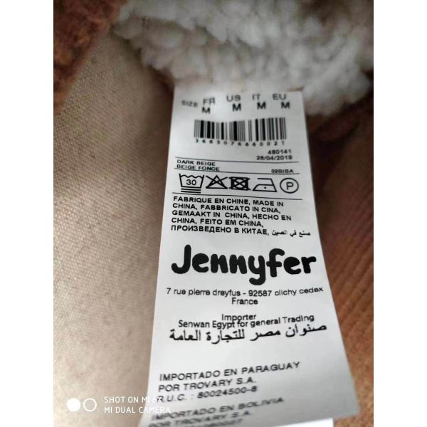 Brown Red Black Sherpa Lined Corduroy Jacket 4 Pockets Keep Warm