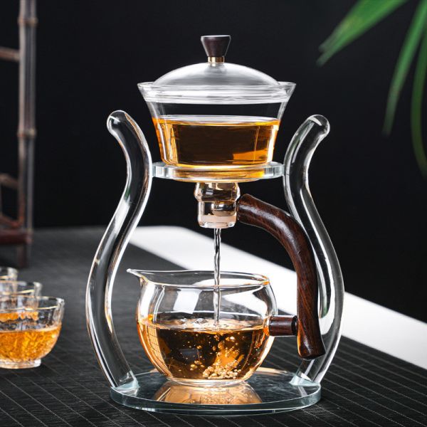 Pumpkin Shaped Heat Resistant Borosilicate Glass Tea Sets