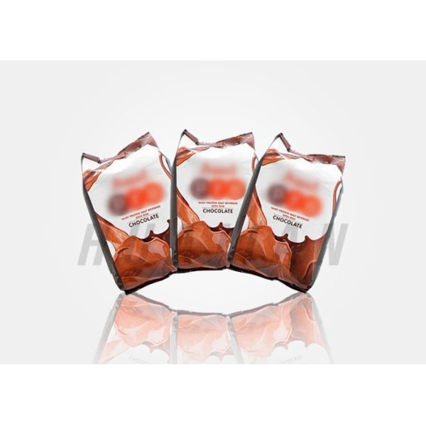 3 Sides Sealing Aluminum Foil Bags For Coffee Milk Medicine Powder