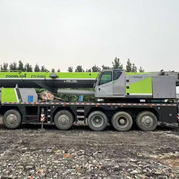 Used Truck Crane 2018 Used Zoomlion 95t 95 Tons knuckle boom truck
