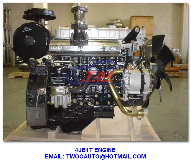 Japanese ISUZU Jdm Auto Parts 4JB1 4JB1T 4JA1 Engine Second Hand Genuine Engine Assembly
