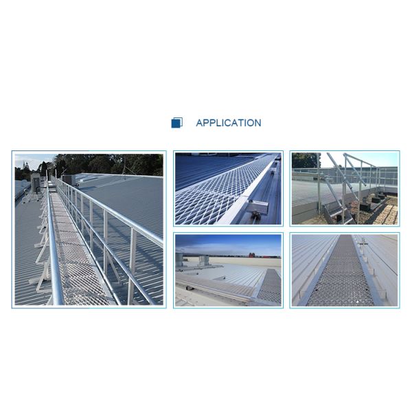 824mm Galvanised Steel Walkway Grating Steel Grating Panels Step Steel Frame Lattice
