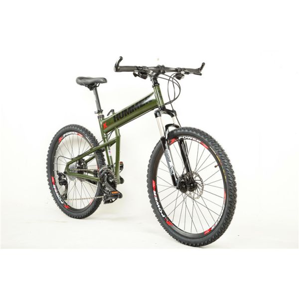 Chinese manufacturer merchanic disc brake 24 speed 26 inch alloy Hummer folded mountain bike