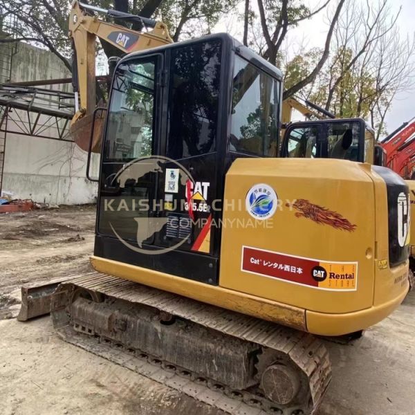 Good Condition Japan Original Cat 305.5E Mini Crawler Excavator with and 5000 KG Weight