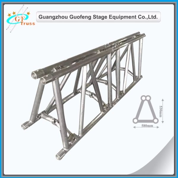Triangle Aluminum Folding Truss Exhibition Show 50*3mm Main Tube