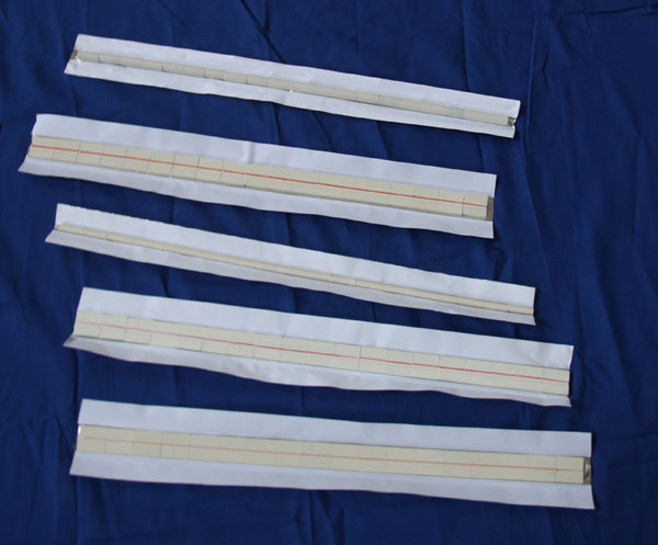 Welding ceramic liner with groove width of 6 mm