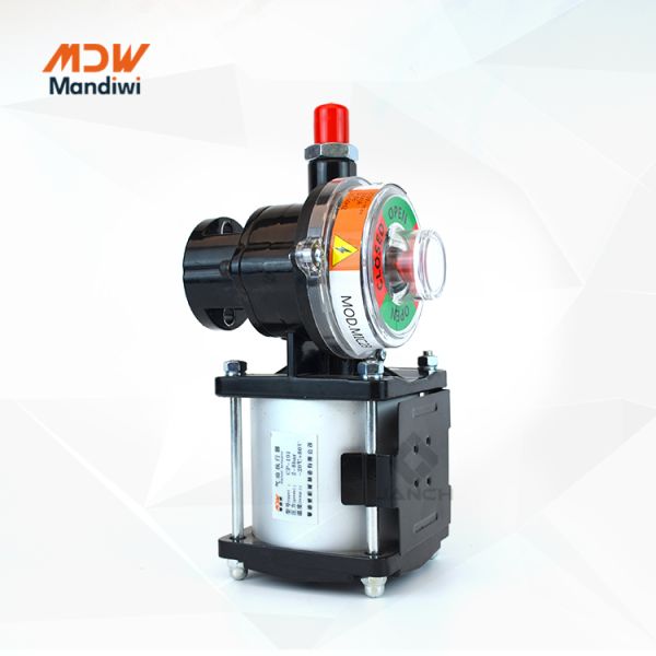MDW CP101/126 Air Cylinder Pneumatic Swivel Actuator for Aluminum Alloy Butterfly Valve
