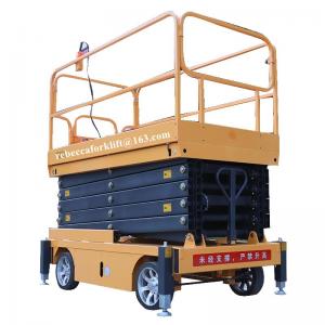 Quality Scissor lift platform 500kg 11m movable hydraulic aerial elevated work platform wholesale