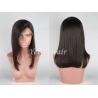 Glueless Short Full Lace Front Wigs Human Hair with Silky Straight for sale