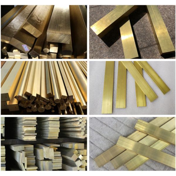 Solid 59% Copper Metal Flat Bar Rust Resistant For Construction