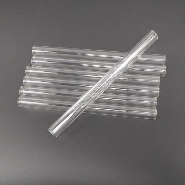 5.9 Inch Glass Bongs Accessories Long Love Rose Glass Smoking Tubes