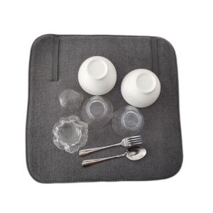 Quality Washable Microfiber Dish Drying Mat 41x46cm wholesale