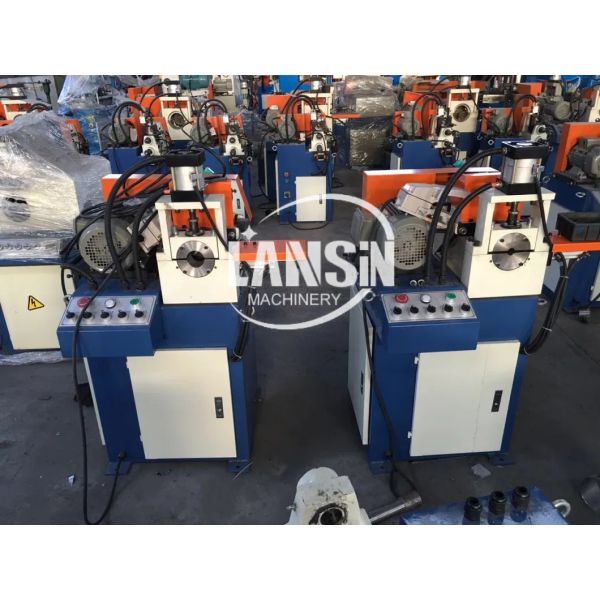 Single Double Head Pipe Cutting And Chamfering Machine For 50mm