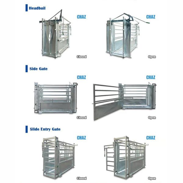Fully automatic Cattle Crushes Cattle Equipment and Farming Supplies Use for Livestock Cow Crush
