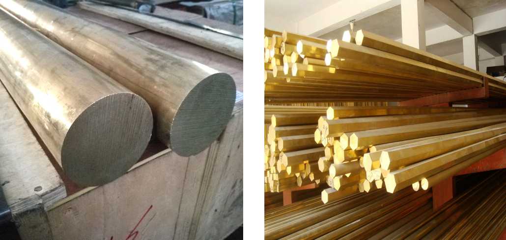 JIS C1100 Copper Round Bar ASTM T2 T3 TP1 TP2 Hairline Brush For Aerospace Ships