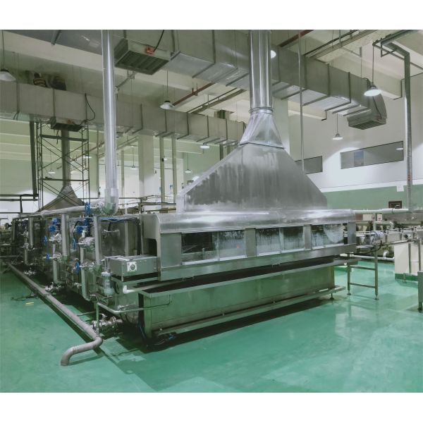 Fruit Canned Food Production Filling Packaging Line For Yellow Peach