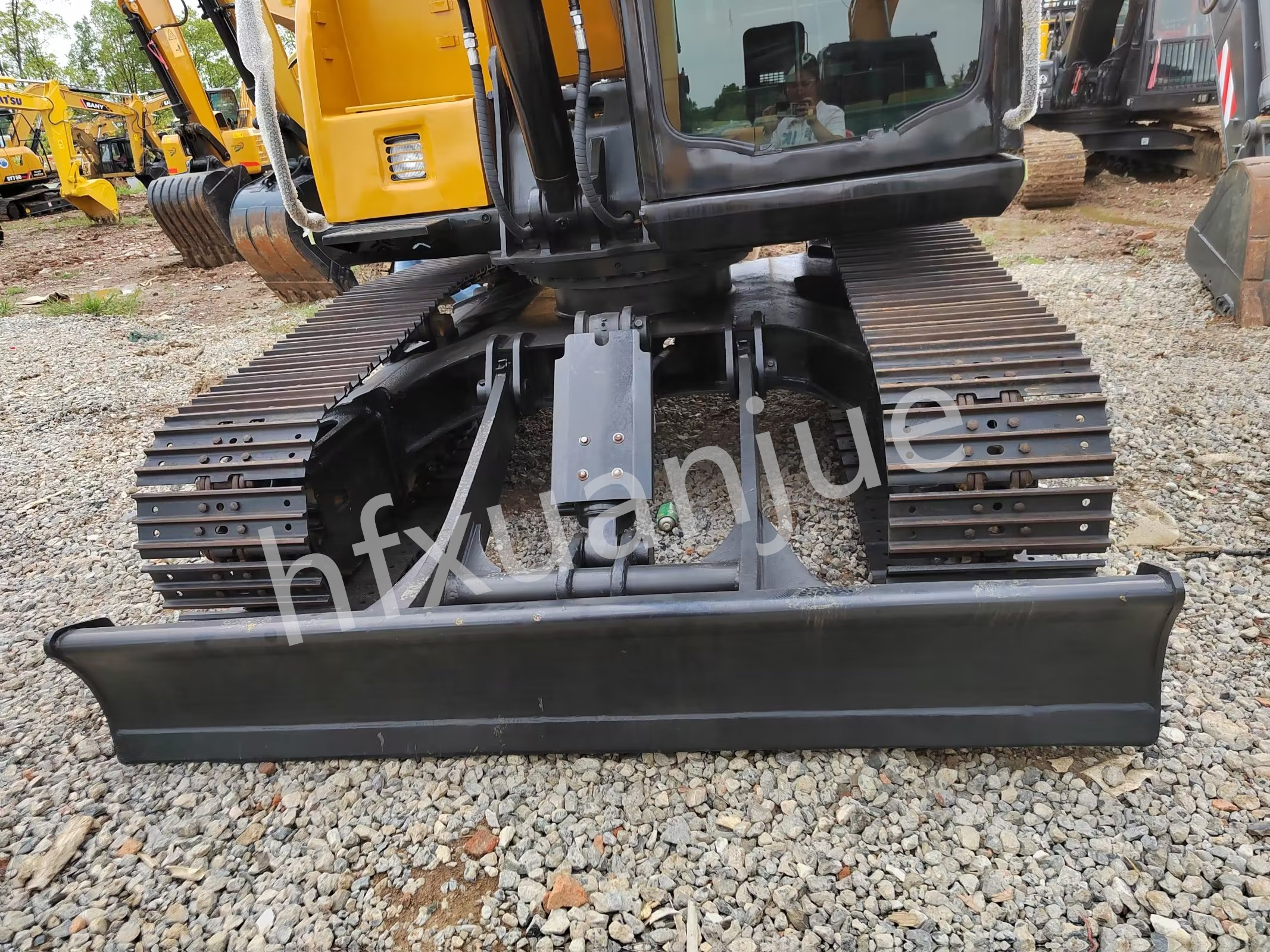 95C Used Sany Excavator Bucket 9 Ton Fuel Tank 160L