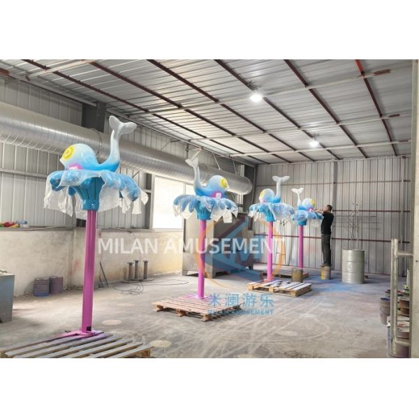 Fiberglass Material Kids Snake Slide 2.5m Height For Water Park Hotel Backyard Pool