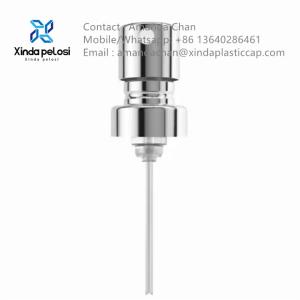Quality Aluminium Round Travel Mini Metal Perfume Fine Mist Sprays Pump With Collar wholesale