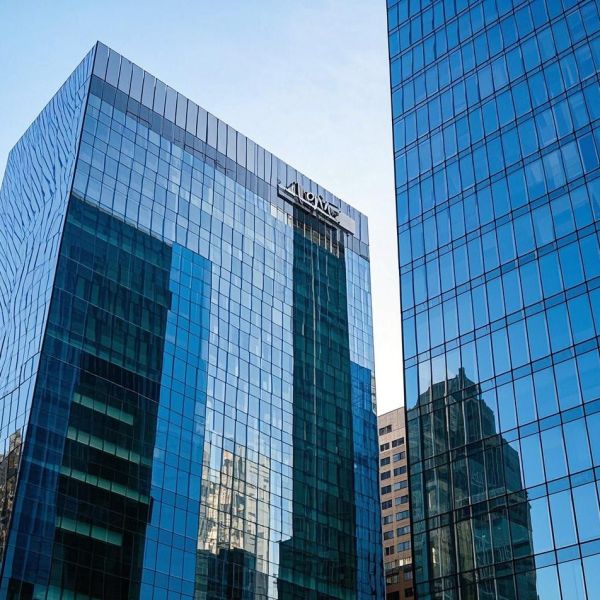 8mm Coated Translucent Curtain Wall Sound Insulation With Low E Glass