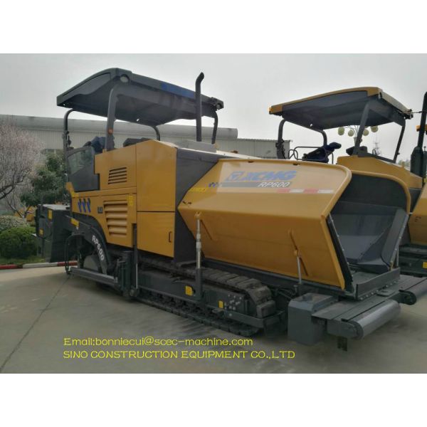 6m Width Road Construction Machines RP600 Crawler Asphalt Paver Machine Basic Pave