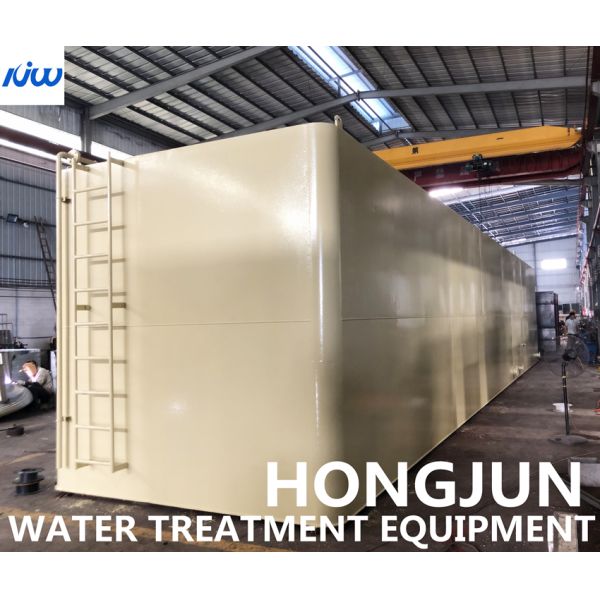 A3 Carbon Steel Automatic Domestic Sewage Treatment Plant