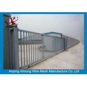 Quality 2m Height Automatic Sliding Gates For Driveways High Performance RAL 256 Colors wholesale