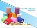 Cohesive Flexible Bandage Cotton Cohesive Bandage sports tape Mixed Color Self