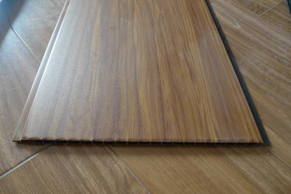 Cheap Decorative Wall Panels Interior Wood Effect Laminate Sheets 25cm Width for sale