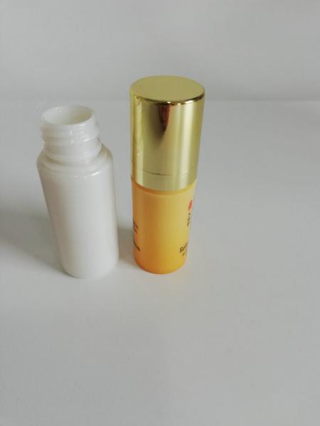 Cheap Color Coating Cosmetic Bottles With Pump , Small Empty Suntan Lotion Bottles for sale
