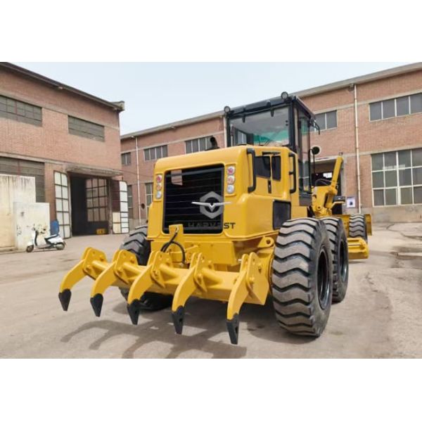 132KW Motor Grader PY180C 3965mm Blade with Front Dozer & Rear Ripper