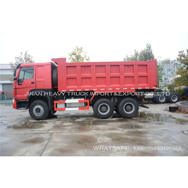 30 Ton Sinotruk Howo Dump Truck 10 Wheeler Heavy Truck For Earth Transportation