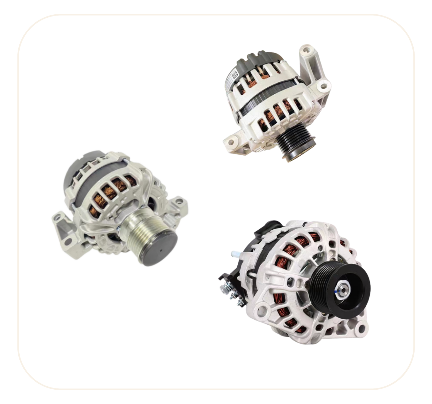 Weichai WP13 Shakman Delong X3000 28V 80A Alternator Assembly with OEM No. 1000750099