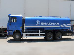 Quality 336hp Water Tank Truck SHACMAN F3000 Blue Water Capital Trucking 6x4 EuroV wholesale