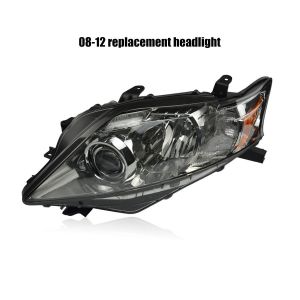 RX RX270 RX350 RX450h LEXUS Black Light Car Headlights