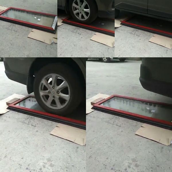 Heat Insulation 6063-T5 Aluminium Windows And Doors With Stainless Steel Security Mesh