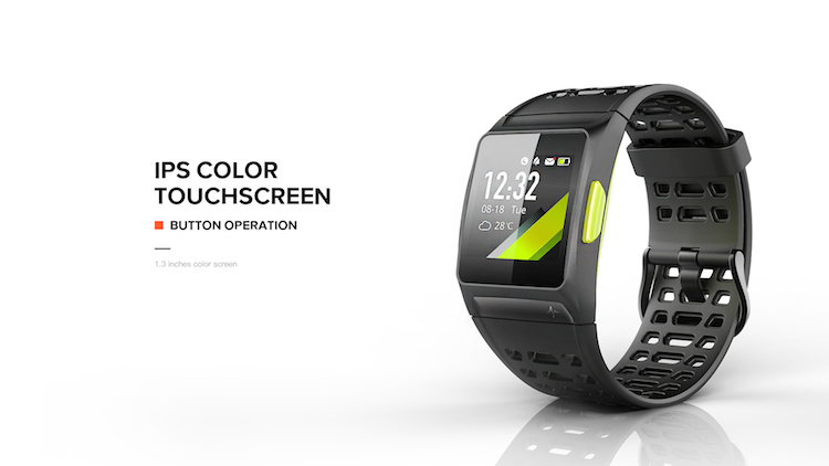 GPS Band ODM ECG Sensor Smartwatch