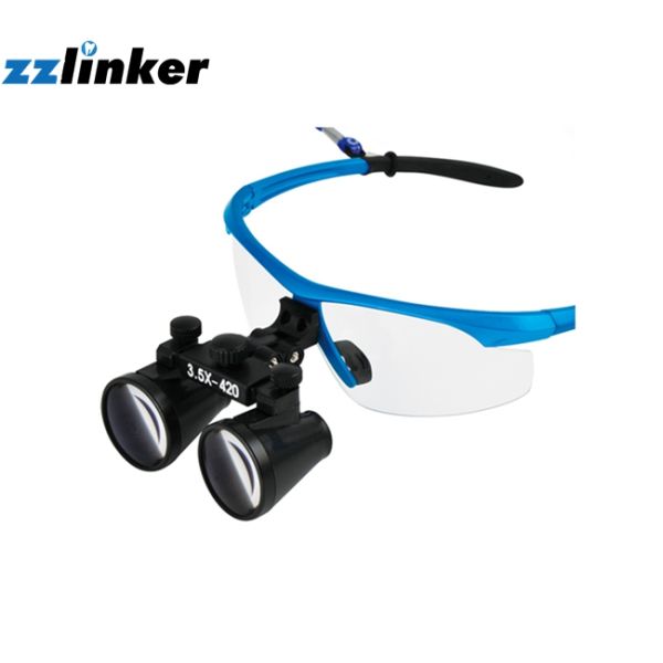 3.5x Adjustable Dental Loupes , Binocular Magnification Loupes Dental Hygiene