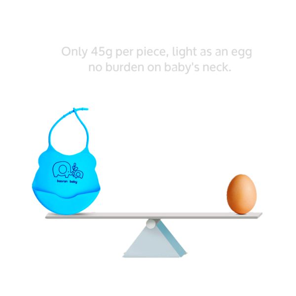 Custom Printing Best Fancy Fold-able Collapsible Comfort Waterproof Easily Wipes Clean Baby Silicone Bib with Pocket