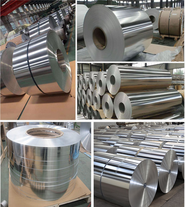 8 Series Aluminum Coil Sheet Corrosion Resistance High Toughness Aluminum Slit Coil