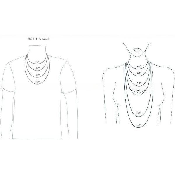 Inlay Mens Womens Stainless Steel Pearl Chain Necklace With Third Party Appraisal