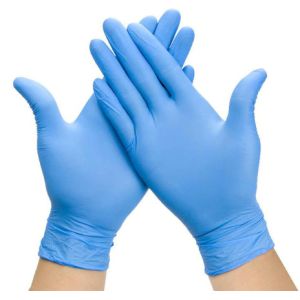 Quality Chemical Resistant Disposable Nitrile gloves , Latex Free Disposable Safety Gloves wholesale