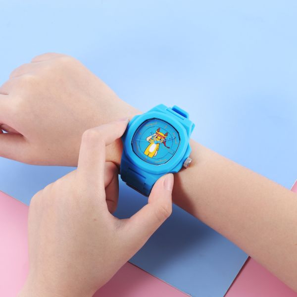 Custom Patterns Silicone Quartz Watch Waterproof Children Batch