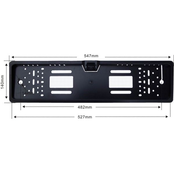 Car Rear View Camera EU European License Plate Frame Car Reverse Backup Camera With 4 LED Waterproof Night Vision Back Up Cam