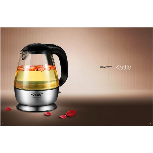 T-817B 220V Cordless Electric Water Kettle 2000W Pour Over Water Boiler