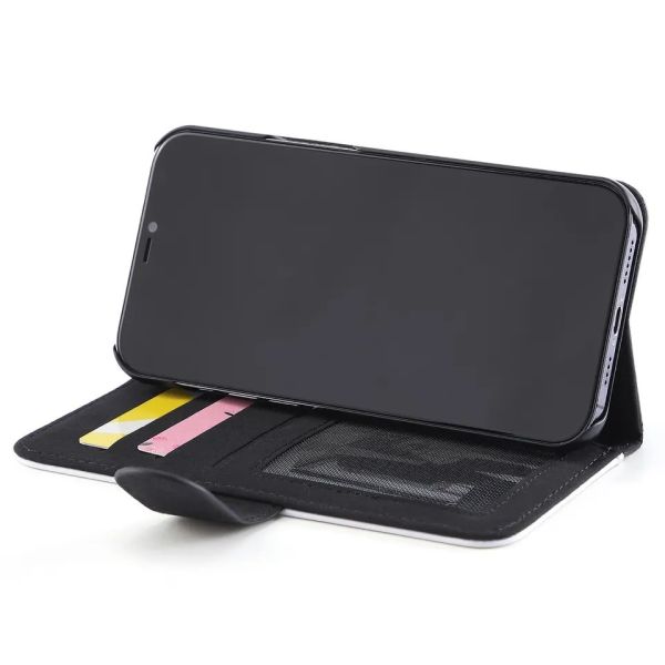 Sublimation Flip Wallet Leather Phone Cases For IPhone 16 15 14 Shockproof And Pure Color Design Style
