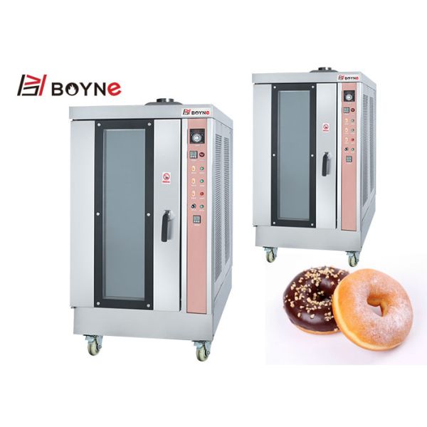 Gas Type Ten Trays Convection Oven Stainless Steel Baking Oven Use For Bakery